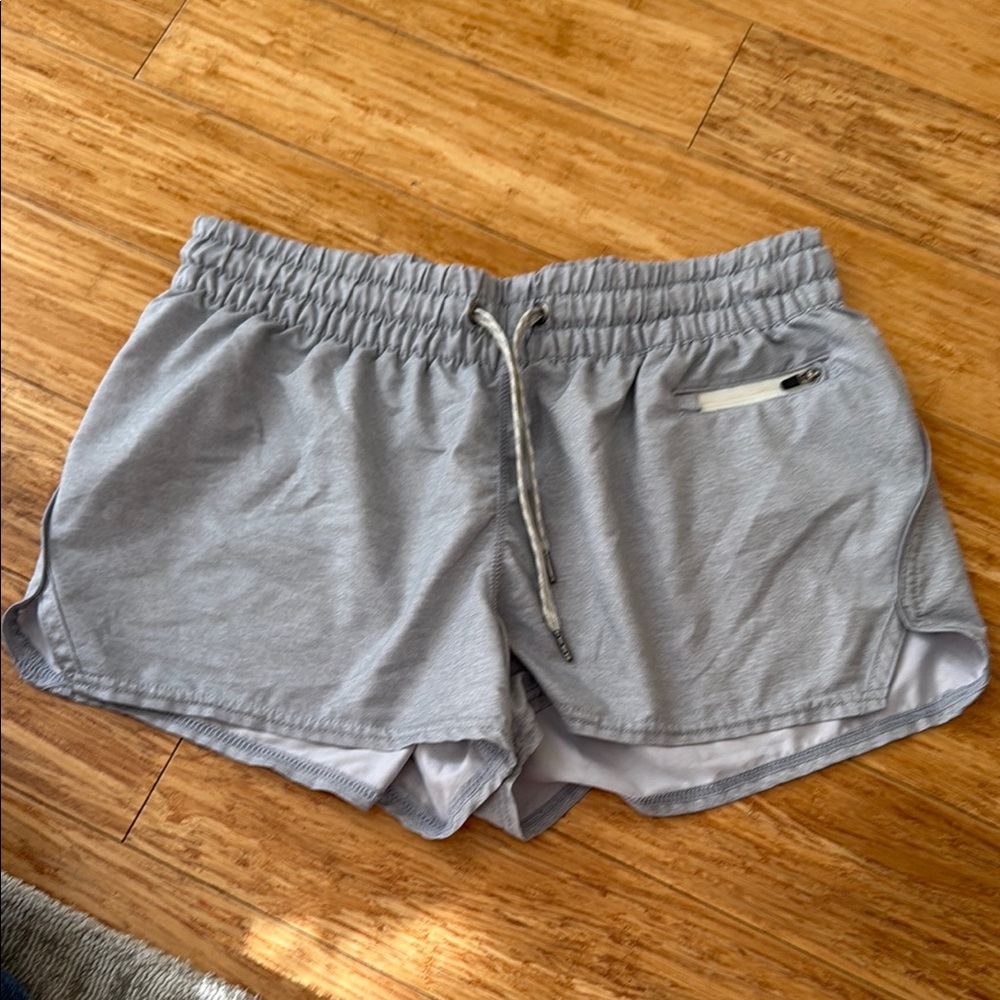 Vuori Gray Athletic Shorts